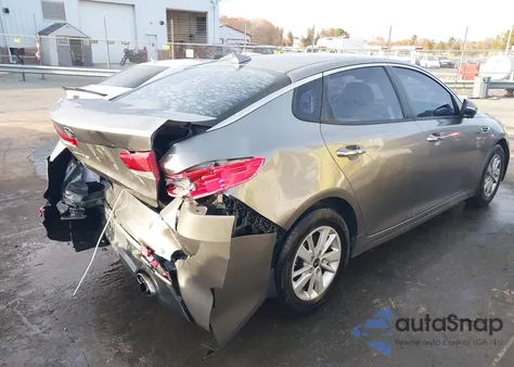 2016 Kia Optima Lx из США, поврежденный, VIN 5XXGT4L39GG024521